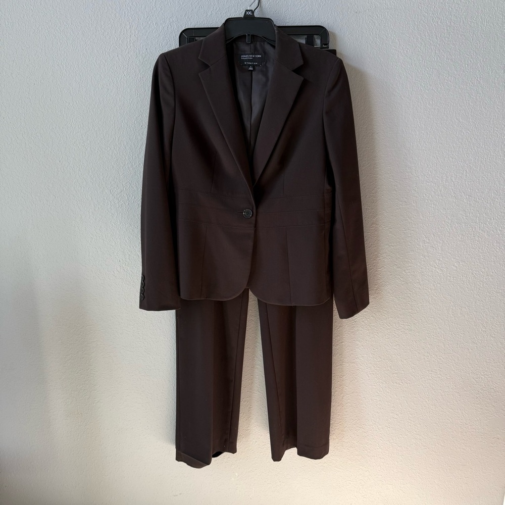Jones New York Pantsuit Brown Size 6
